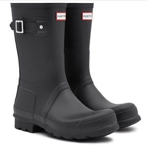 Hunter Original Short Rain Boot Women's US 11 Men's US 9